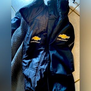 Men’s Double lined (2 jackets!) Chevrolet Port Authority Winter Jacket. Medium